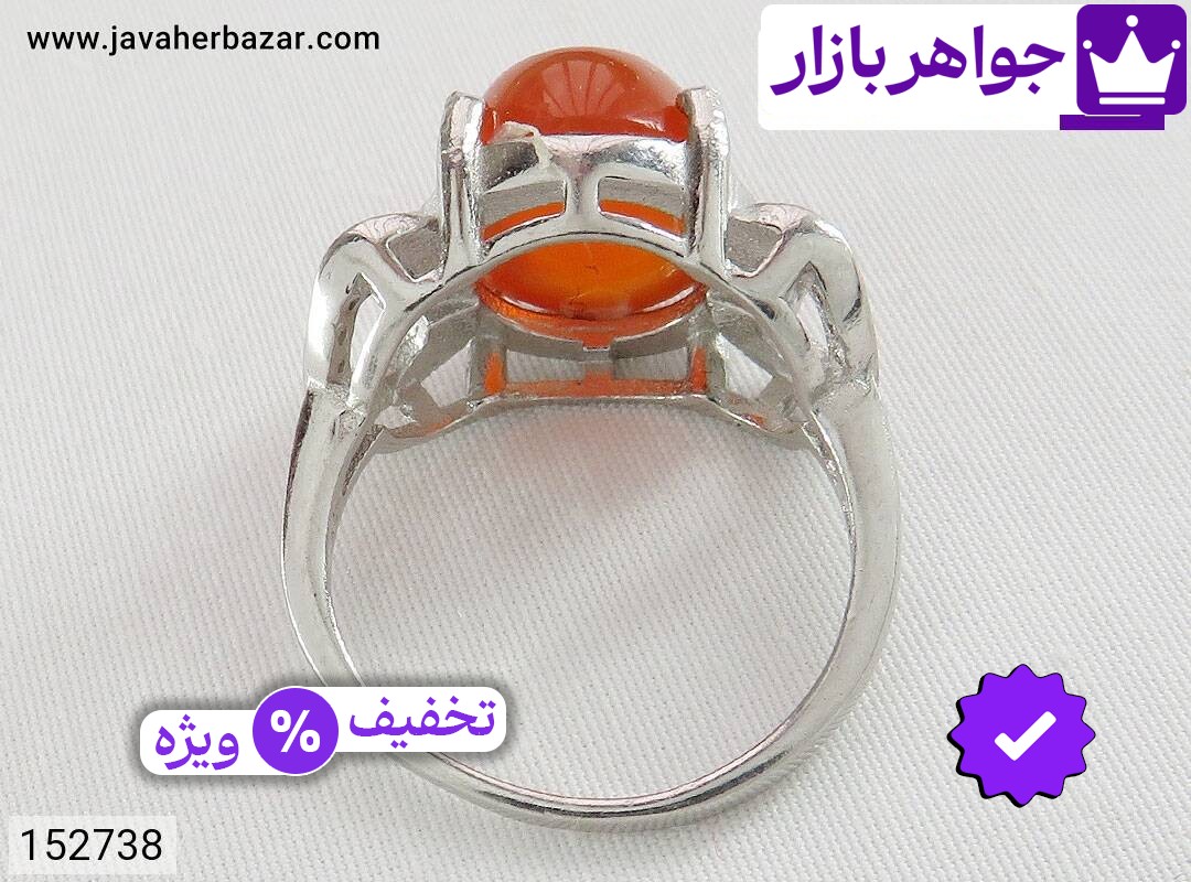 تصویر 3 انگشتر عقیق خراسان زنانه با ضمانت اصالت جواهربازار عکس 3 انگشتر عقیق خراسان زنانه اصل جواهربازار – مدل منتخب و موجود برای خرید