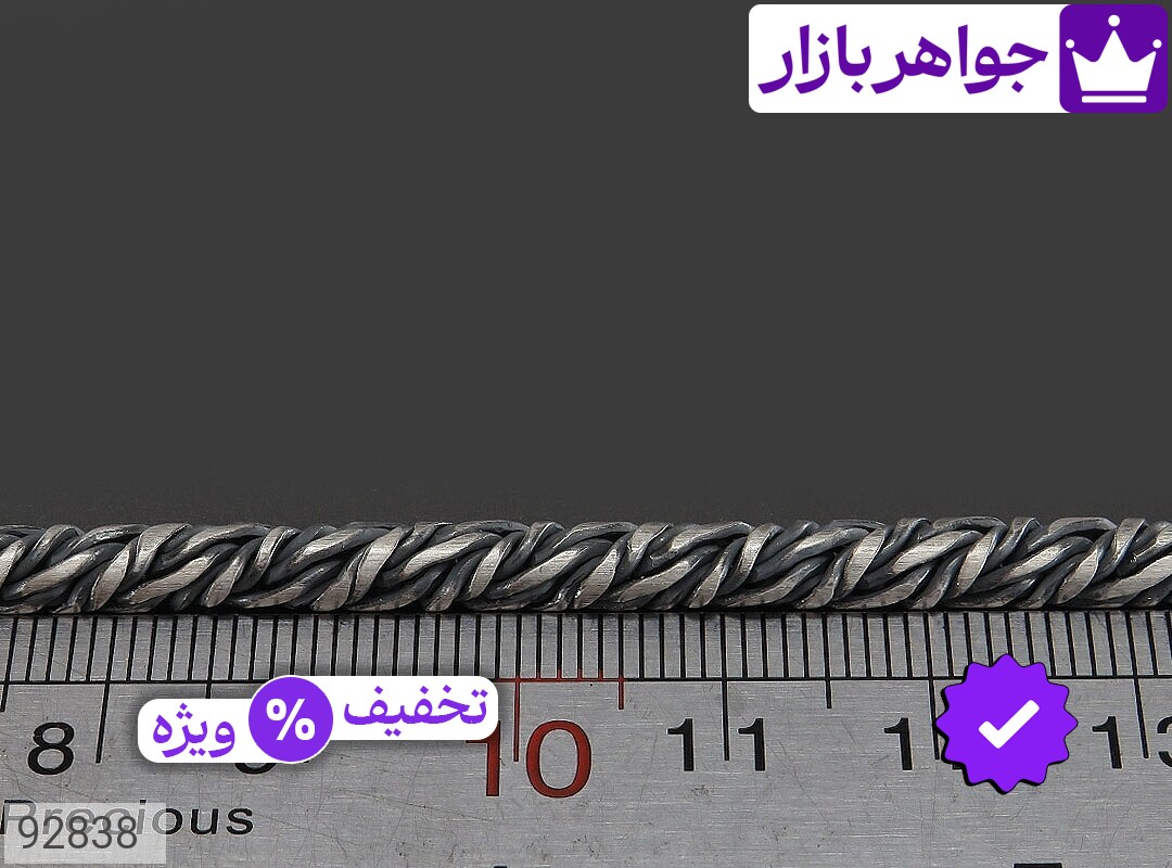 تصویر 3 دستبند ایتالیایی مردانه با ضمانت اصالت جواهربازار عکس 3 دستبند ایتالیایی مردانه اصل جواهربازار – مدل منتخب و موجود برای خرید