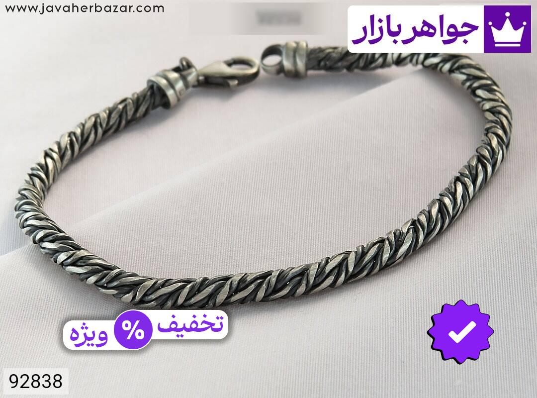 تصویر 5 دستبند ایتالیایی مردانه با ضمانت اصالت جواهربازار عکس 5 دستبند ایتالیایی مردانه اصل جواهربازار – مدل منتخب و موجود برای خرید