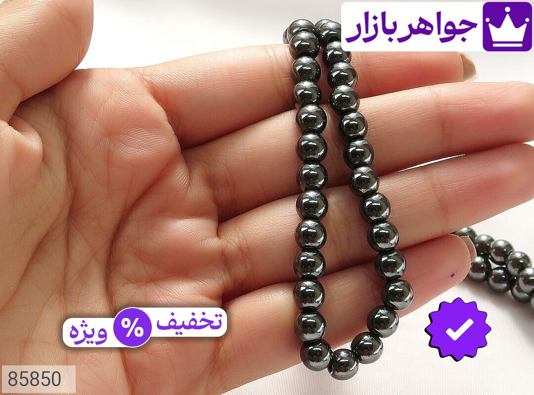 تصویر 4 تسبیح سیاه با ضمانت اصالت جواهربازار عکس 4 تسبیح سیاه اصل جواهربازار – مدل منتخب و موجود برای خرید