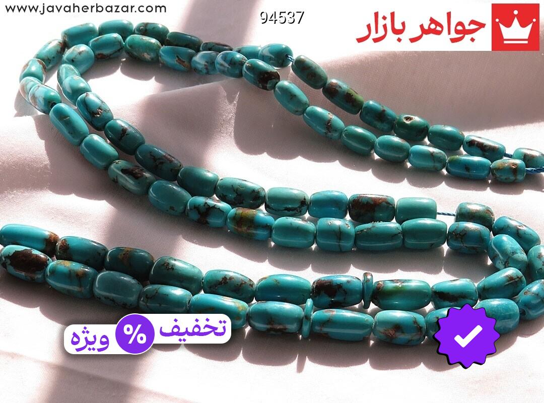تصویر 5 تسبیح فیروزه نیشابوری آبی با ضمانت اصالت جواهربازار عکس 5 تسبیح فیروزه نیشابوری آبی اصل جواهربازار – مدل منتخب و موجود برای خرید