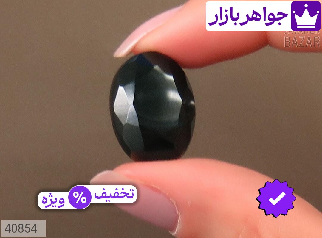 تصویر 4 نگین عقیق یمنی سیاه با ضمانت اصالت جواهربازار عکس 4 نگین عقیق یمنی سیاه اصل جواهربازار – مدل منتخب و موجود برای خرید