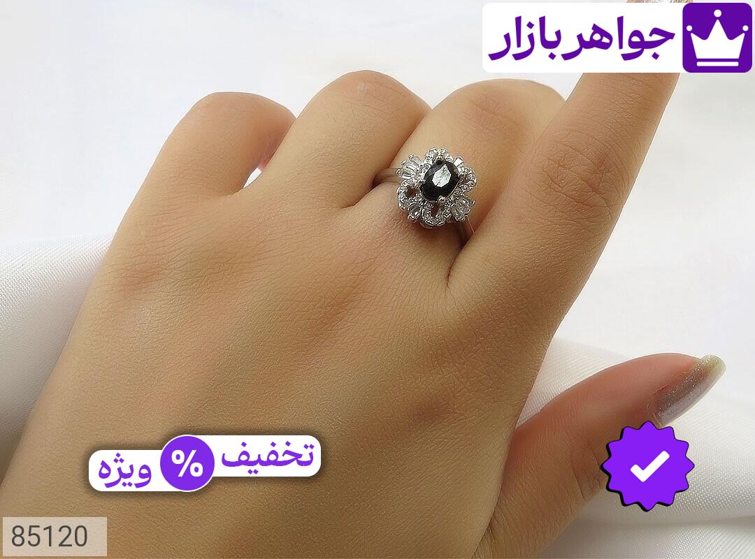 تصویر 5 انگشتر یاقوت آفریقایی سیاه با ضمانت اصالت جواهربازار عکس 5 انگشتر یاقوت آفریقایی سیاه اصل جواهربازار – مدل منتخب و موجود برای خرید