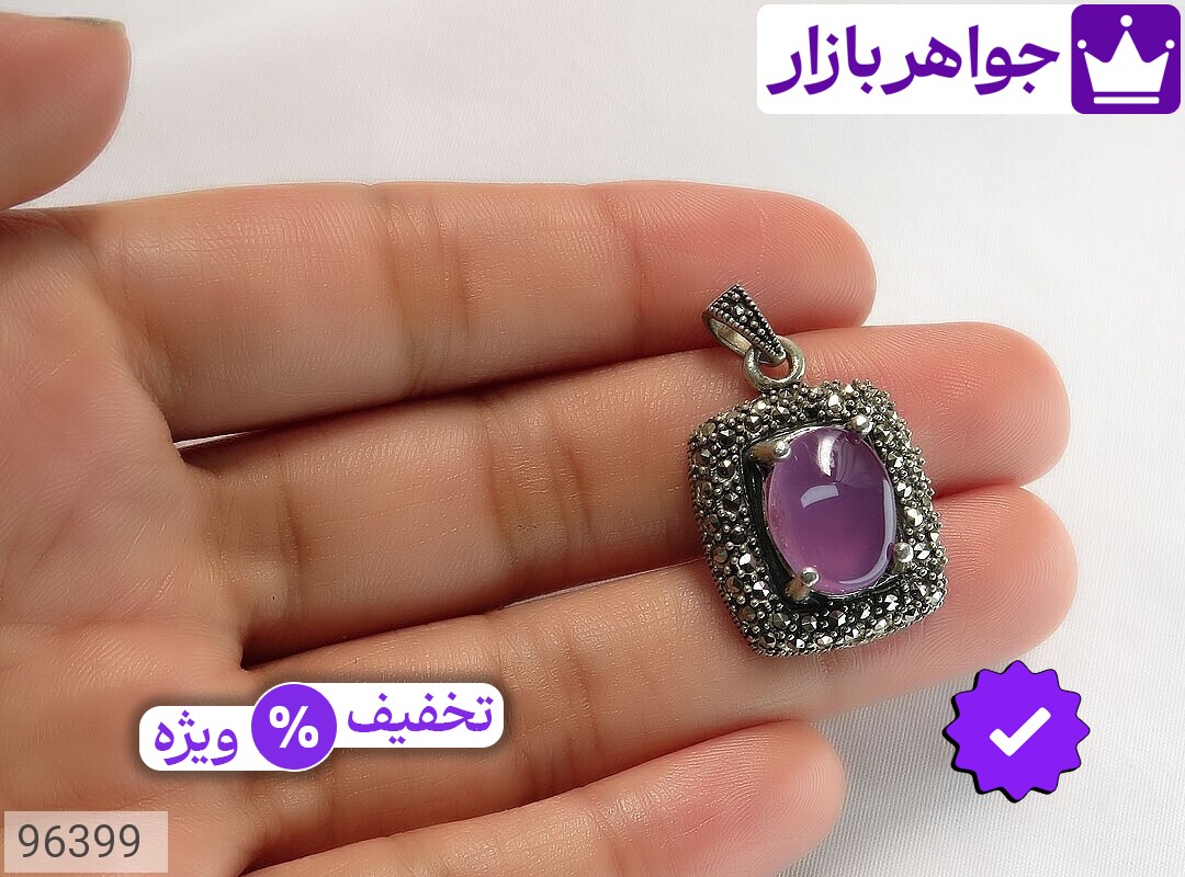 تصویر 4 گردنبند سیاه قلم زنانه با ضمانت اصالت جواهربازار عکس 4 گردنبند سیاه قلم زنانه اصل جواهربازار – مدل منتخب و موجود برای خرید