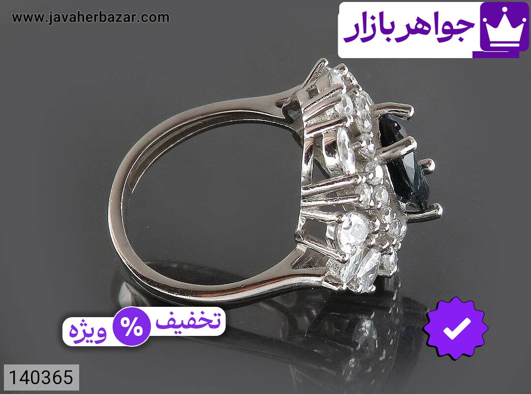تصویر 2 انگشتر توپاز لندن سبز زنانه با ضمانت اصالت جواهربازار عکس 2 انگشتر توپاز لندن سبز زنانه اصل جواهربازار – مدل منتخب و موجود برای خرید
