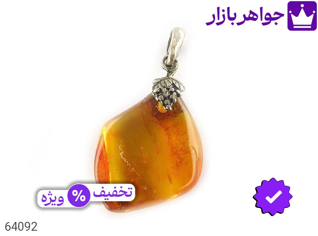 تصویر 1 کهربا حشره ای با ضمانت اصالت جواهربازار عکس 1 کهربا حشره ای اصل جواهربازار – مدل منتخب و موجود برای خرید