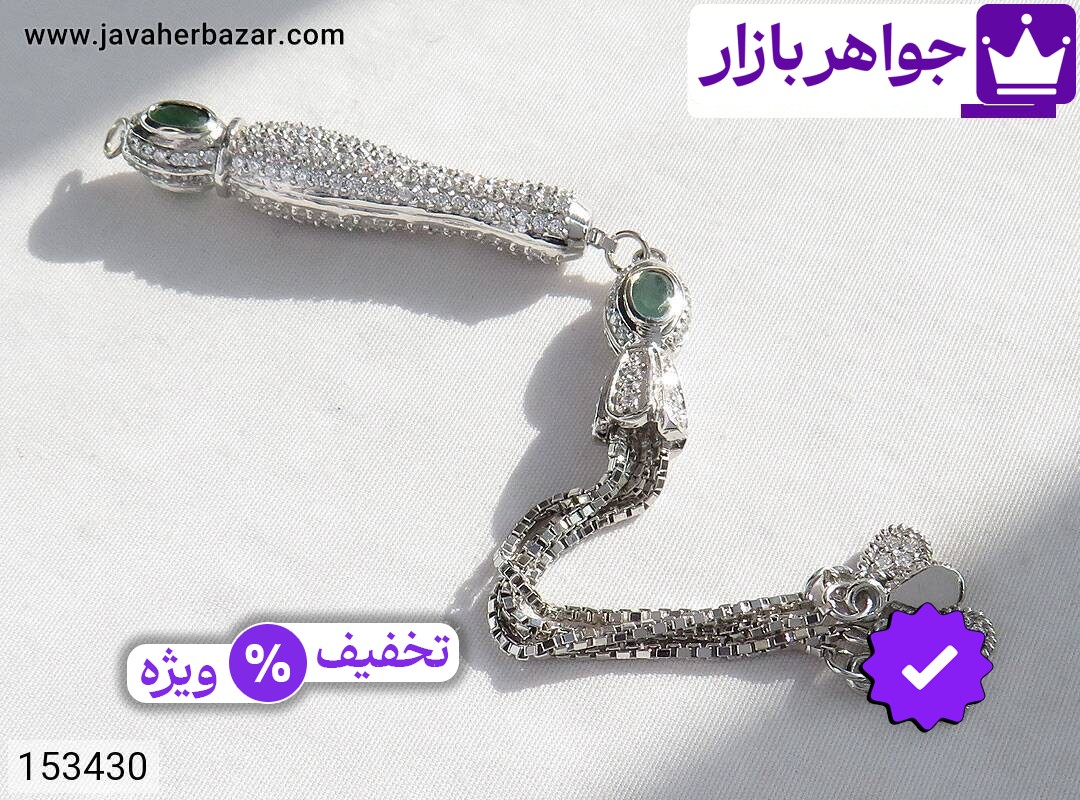 تصویر 1 کرکوش نقره با ضمانت اصالت جواهربازار عکس 1 کرکوش نقره اصل جواهربازار – مدل منتخب و موجود برای خرید