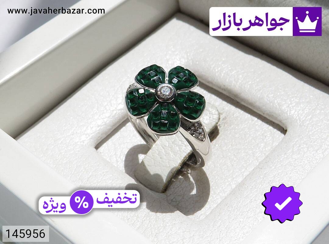عکس و مدل انواع انگشتر فلاور با بالاترین کیفیت بهترین قیمت اصل ضمانت 99ساله شناسنامه فاکتور انگشترفلاور