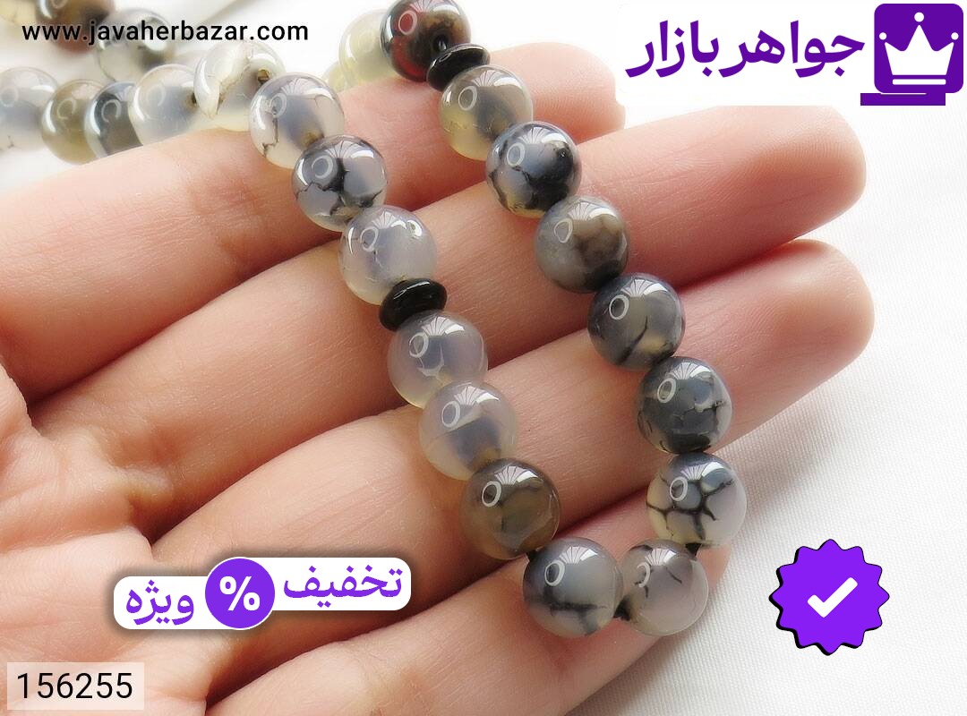 تصویر 4 تسبیح سفید 33 دانه با ضمانت اصالت جواهربازار عکس 4 تسبیح سفید 33 دانه اصل جواهربازار – مدل منتخب و موجود برای خرید