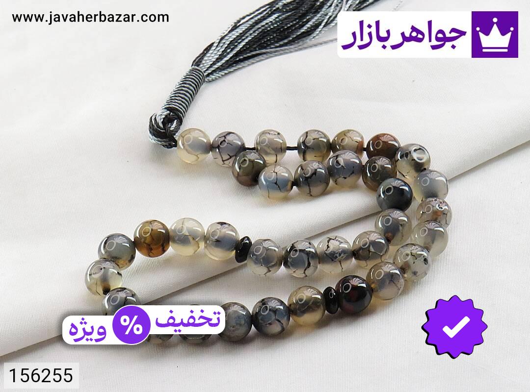 تصویر 5 تسبیح سفید 33 دانه با ضمانت اصالت جواهربازار عکس 5 تسبیح سفید 33 دانه اصل جواهربازار – مدل منتخب و موجود برای خرید