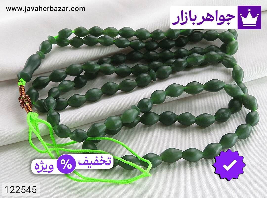 عکس و مدل انواع تسبیح سبز 101 دانه با بالاترین کیفیت بهترین قیمت اصل ضمانت 99ساله شناسنامه فاکتور تسبیحسبز101دانه