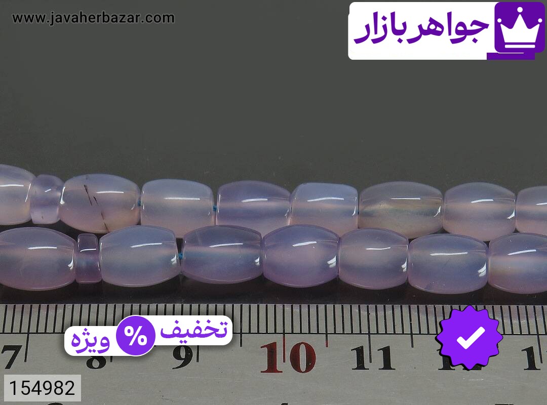 تصویر 3 تسبیح عقیق یمنی بنفش 33 دانه با ضمانت اصالت جواهربازار عکس 3 تسبیح عقیق یمنی بنفش 33 دانه اصل جواهربازار – مدل منتخب و موجود برای خرید