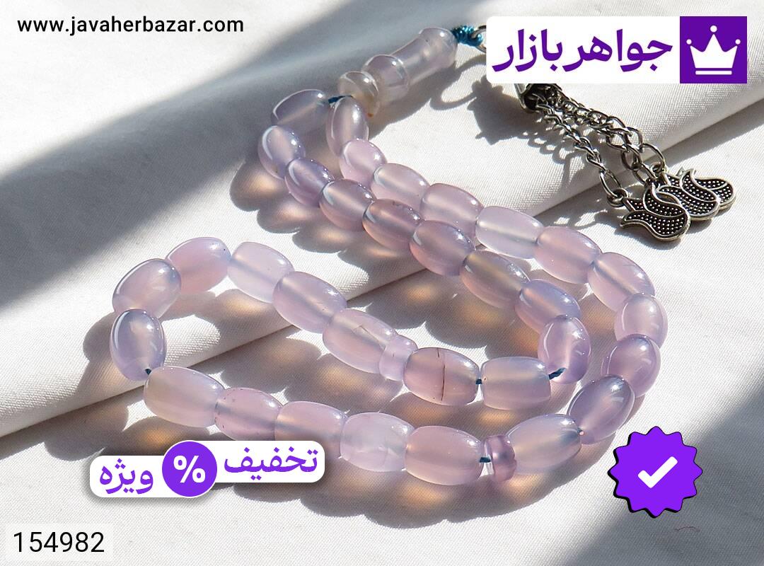 تصویر 5 تسبیح عقیق یمنی بنفش 33 دانه با ضمانت اصالت جواهربازار عکس 5 تسبیح عقیق یمنی بنفش 33 دانه اصل جواهربازار – مدل منتخب و موجود برای خرید