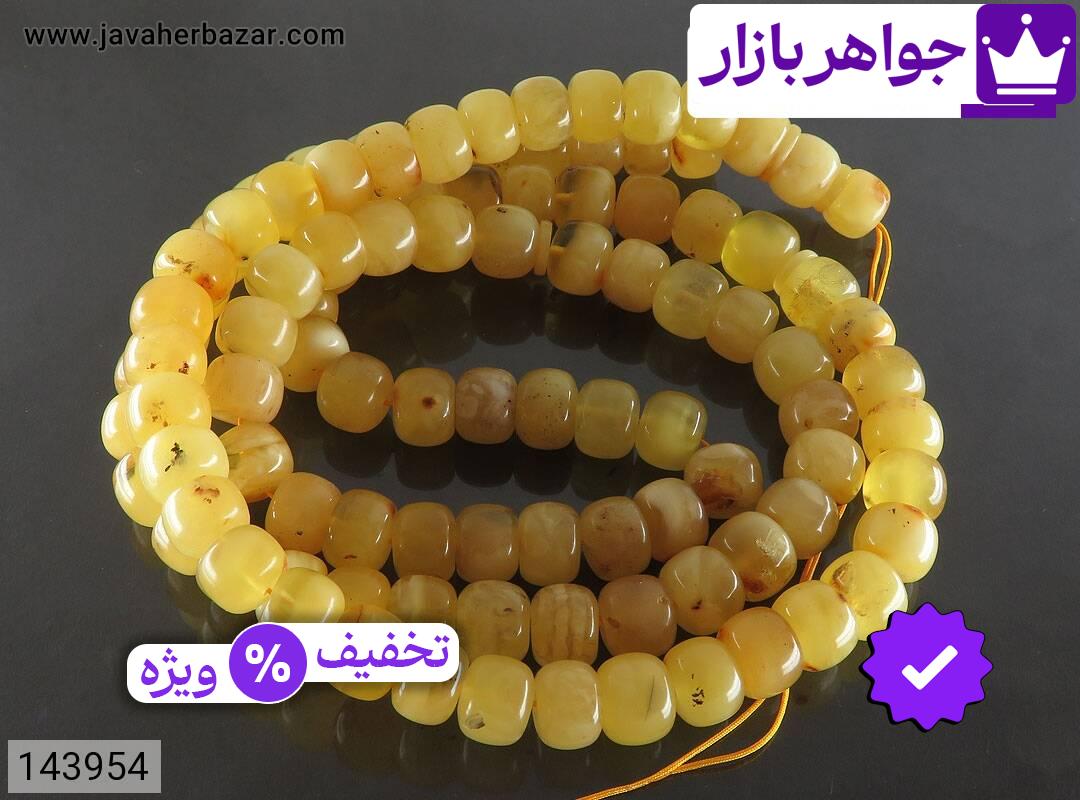 تصویر 1 تسبیح کهربا 101 دانه با ضمانت اصالت جواهربازار عکس 1 تسبیح کهربا 101 دانه اصل جواهربازار – مدل منتخب و موجود برای خرید