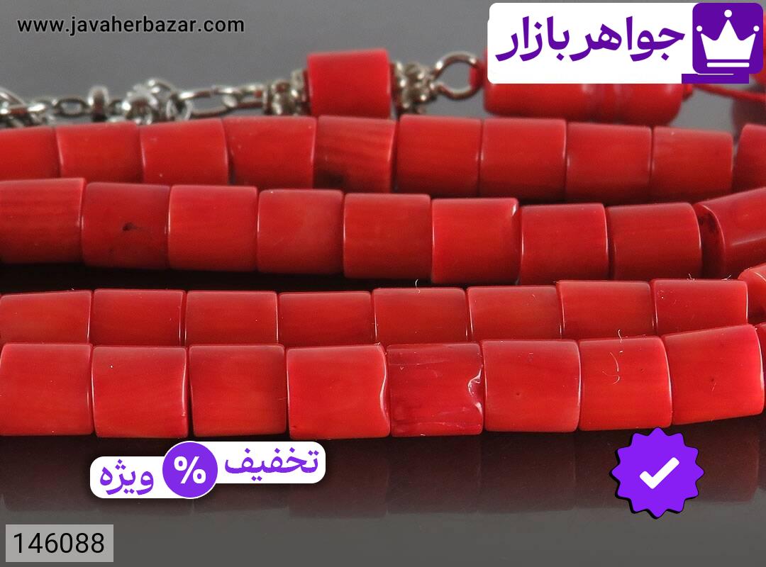 تصویر 2 تسبیح مرجان 66 دانه با ضمانت اصالت جواهربازار عکس 2 تسبیح مرجان 66 دانه اصل جواهربازار – مدل منتخب و موجود برای خرید